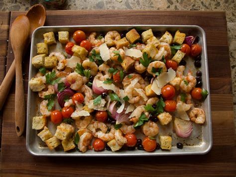 Sheet Pan Shrimp Puttanesca Recipe | Ree Drummond | Food Network The ...