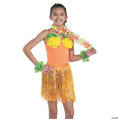 Child’s Banana Leaf Hula Skirt Leis Set | lupon.gov.ph