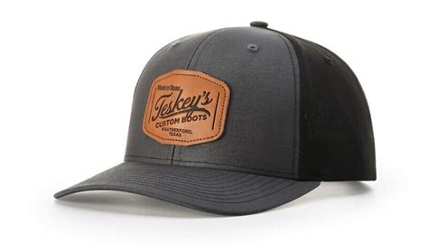 Custom Leather Patch Hats With Your Logo - Monterey Company