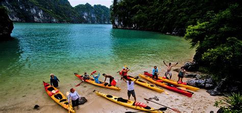 Kayaking to explore Halong bay (Nov, 2024)