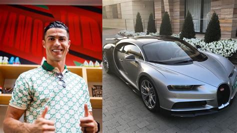 Cristiano Ronaldo's Million-Dollar Bugatti Veyron Supercar Crashes In Spain