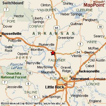 Where is Conway, Arkansas? see area map & more