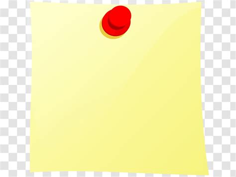 Post-it Note Paper Drawing Pin Clip Art - Memo Cliparts Transparent PNG