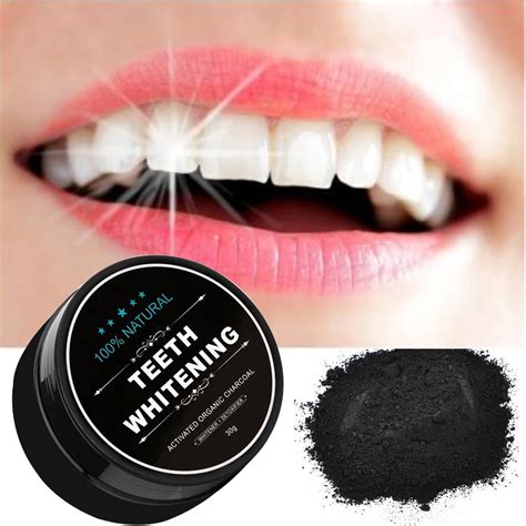 30g Tooth Whitening Powder Activated Bamboo Charcoal Toothpaste Natural ...