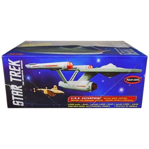 Polar Lights 1/1000 Star Trek TOS USS Enterprise SpaceSeedSnap PLL908 ...