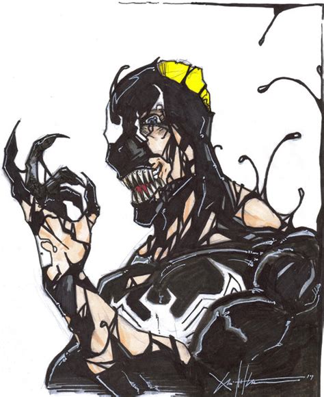 Venom transformation 2 by ChrisOzFulton on DeviantArt