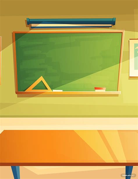 Classroom Zoom Virtual Background Template in Mp4, JPG - Download ...