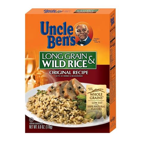 Ben's Original Seasoned Long Grain & Wild Rice - 6oz | Wild rice, Uncle ...