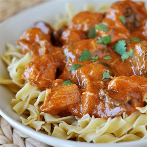 Paprika Chicken Stroganoff Recipe