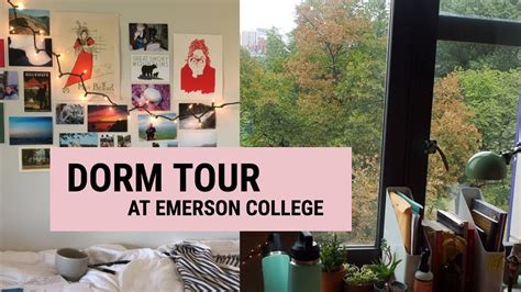 My Dorm Room at Emerson College (Piano Row) - YouTube