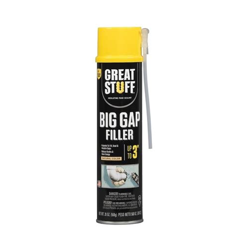 GREAT STUFF Big Gap Filler 20 oz Straw Indoor/Outdoor Spray Foam ...