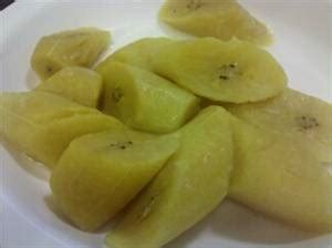 Boiled Ripe Plantain - Photo