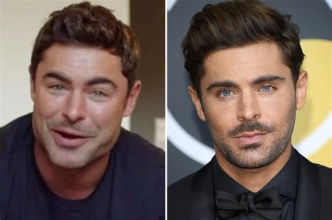 Zac Efron hits back at plastic surgery claims and reveals the real ...