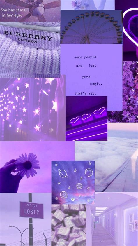 Wallpaper Aesthetic Purple