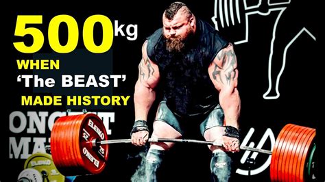 Eddie Hall World Record Deadlift (Signed A4 Picture ...