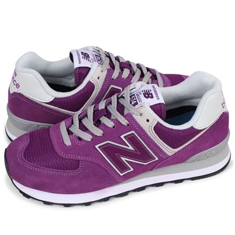 Venta > new balance 574 grey purple > en stock