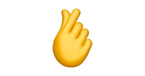 🫰 Hand With Index Finger And Thumb Crossed Emoji — Meanings, Usage & Copy