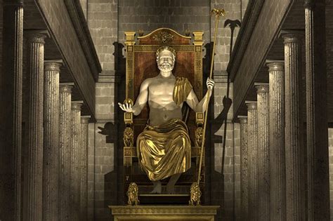 The Statue of Zeus at Olympia | Wonder of The World - Wilstar.com