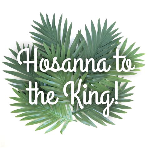 Hosanna Lyrics - Hornchurch Passion Play