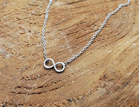 Infinity Symbol Necklace - Friendship Bridal Bridesmaid Gift - Park ...