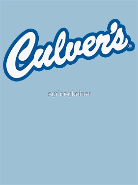 "Culver's Logo" T-shirt for Sale by sydneykeiner | Redbubble | culvers ...