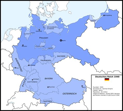 Weimar Republic 1940 : r/imaginarymaps