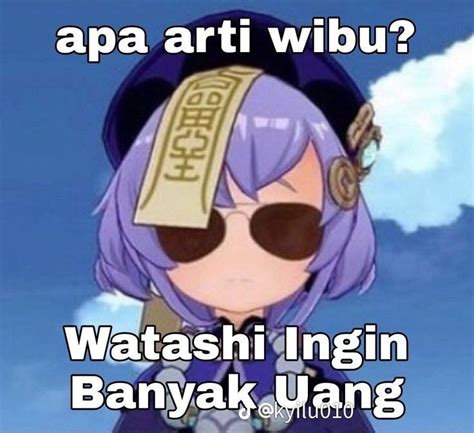 wibu ?? | Lelucon anime, Humor lucu, Stiker