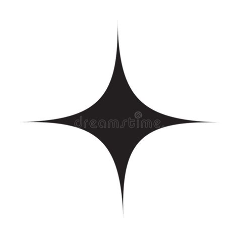 Black Star Icon Symbol Sign Vector Illustration Stock Vector ...