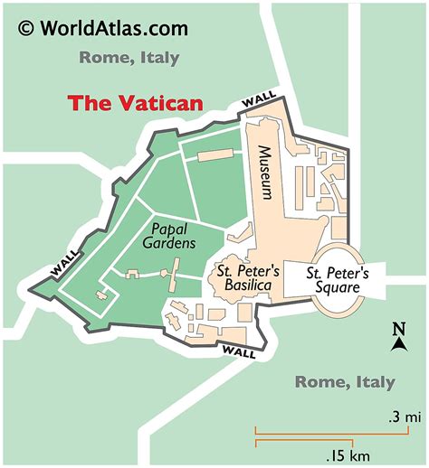 Vatican Maps & Facts - World Atlas