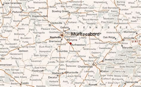 Murfreesboro, Tennessee Location Guide