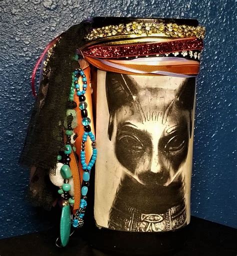 Egyptian Goddess Bastet Candle | Etsy | Etsy candles, Egyptian goddess ...