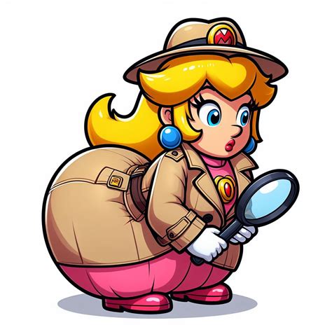 Detective peach by seth313 on DeviantArt