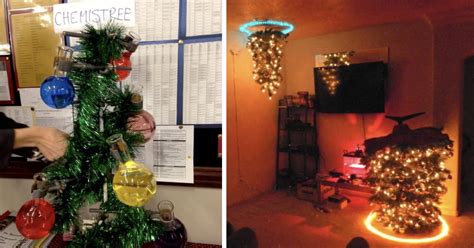 18 Creative DIY Christmas Trees That Step The Holiday Game Up - 9GAG