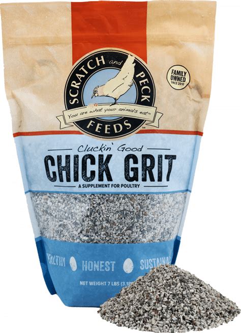 Scratch and Peck Feeds Chick Grit 7lbs - My Favorite Chicken