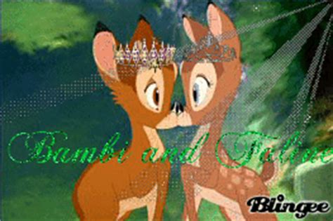 Bambi and Faline kissing Picture #55654810 | Blingee.com