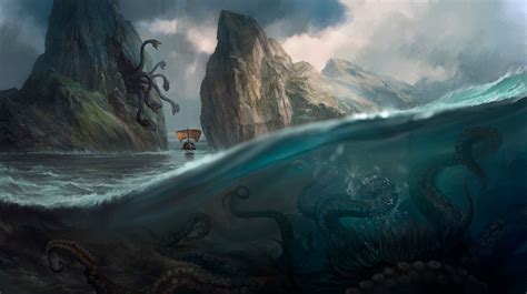 ArtStation - Between Scylla and Charybdis, Vella Ri / Instagram ...