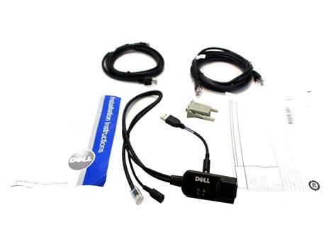 Dell KVM 1082DS 2162DS Remote Console T-serial SIP POD Cable Kit 80DH7 ...