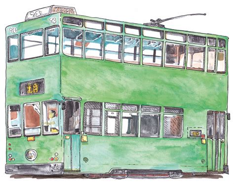 Hong Kong Tram History on Behance