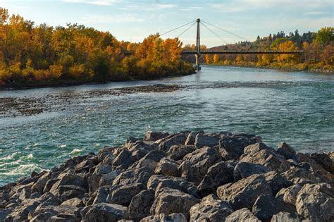 Bow River Pathway Bridge, Canada