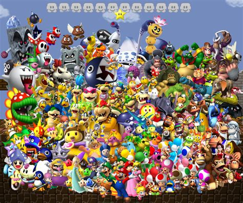 MARIO CHARACTERS 3 by daisyXluigilove on DeviantArt