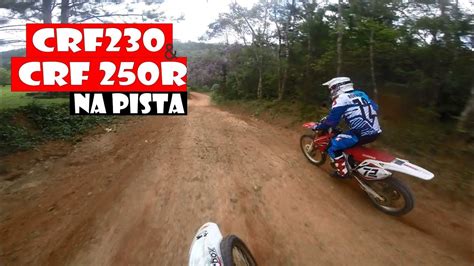 CRF 230 vs CRF 250R - QUEM LEVA A MELHOR? - YouTube