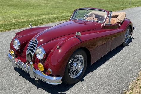 1956 Jaguar XK140 MC Drophead Coupe 5-Speed for sale on BaT Auctions ...