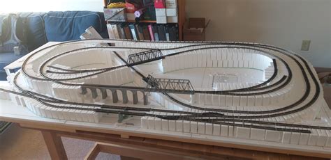 Finalized my track layout! : r/modeltrains