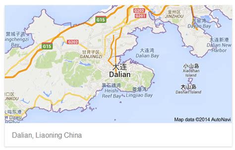 Dalian Map