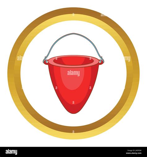 Fire bucket vector icon Stock Vector Image & Art - Alamy