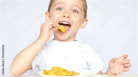 Kids Eating Chips