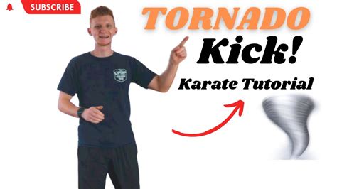 Tornado Kick | Karate Tutorial - YouTube