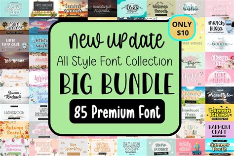 Font Bundle Collection (1868060)