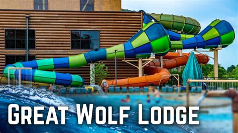 ALL WATER SLIDES at Great Wolf Lodge Mason, Ohio!