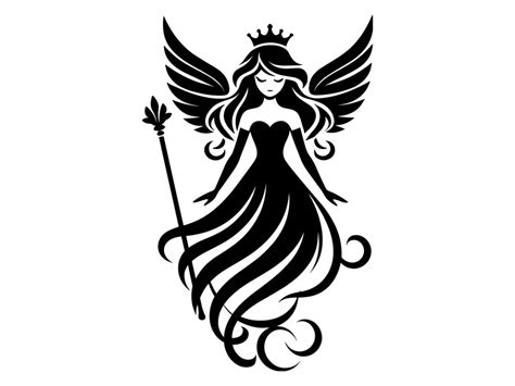 Free Vector Woman Angel Logo Template PNG vector in SVG, PDF, AI, CDR ...